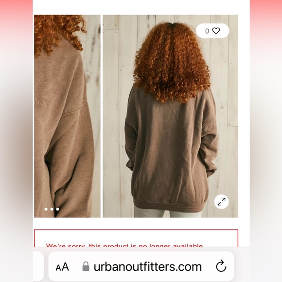 BDG Urban Outfitters crew neck sweatshirt. Worn once. Like new. - Picture 6 of 6